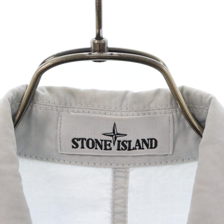 STONE ISLAND ストーンアイランド 20SS OLD EFFECT CANVAS OVERSHIRT  