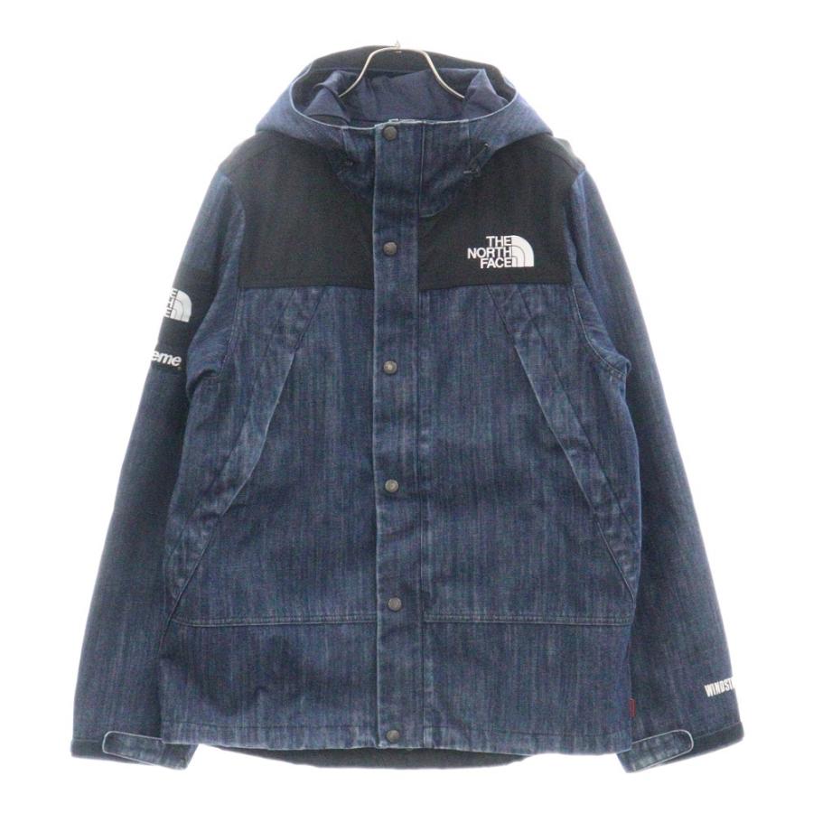 SUPREME シュプリーム 15SS ×THE NORTH FACE DENIM DOT SHOT JACKET ザ 
