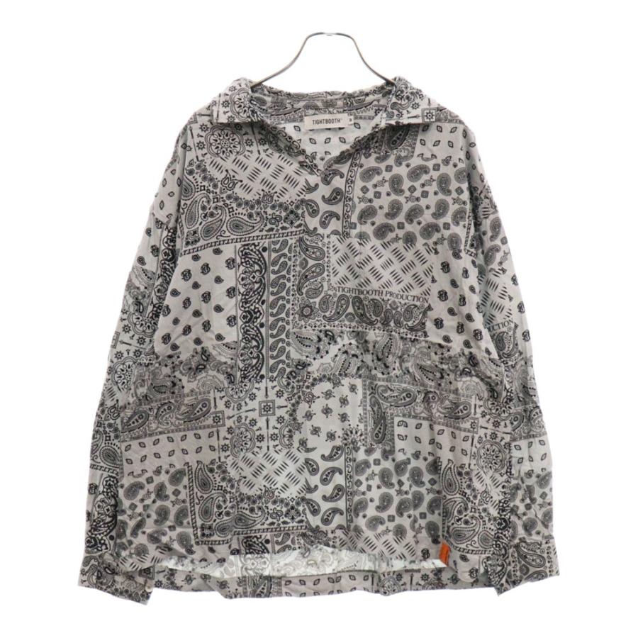 TIGHTBOOTH タイトブース 23SS PAISLEY OPEN SHIRT ペイズリー 