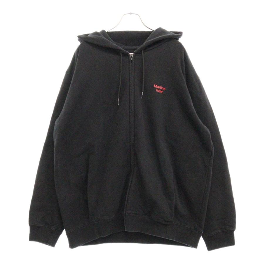 MARTINE ROSE マーティンローズ 22SS NO HANG UPS ZIP UP HOODIE 