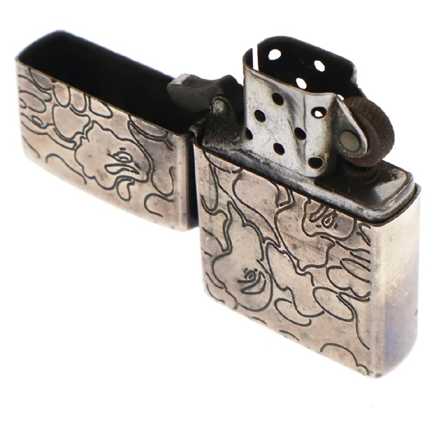 A BATHING APE アベイシングエイプ ABC NEON CAMO SILVER ZIPPO A BATHING APE アベイシングエイプ ABC NEON CAMO SILVER ZIPPO