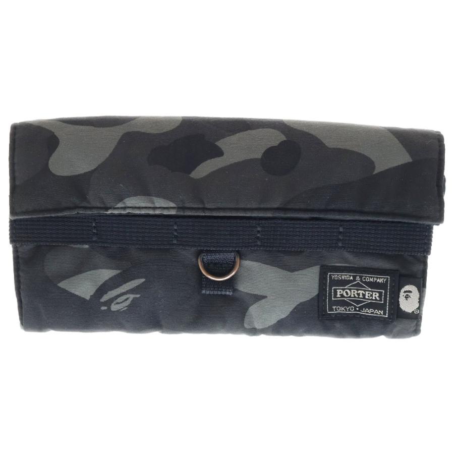 A BATHING APE × PORTER 財布 ブラック 廃盤◇ 2025年最新】a bathing ape porter 財布の人気アイテム - メルカリ