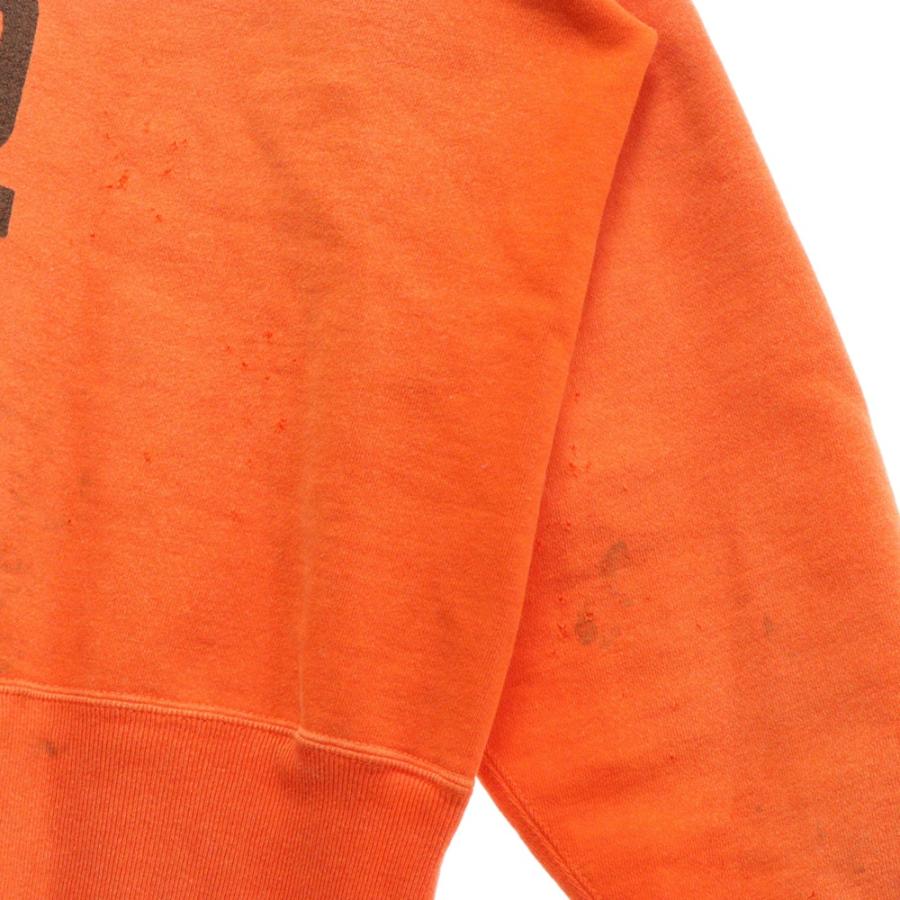 SAINT MICHAEL セントマイケル 24SS CRW SWEAT JS & LMB ダメージ加工 
