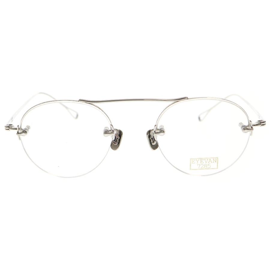 EYEVAN アイヴァン 7285 178 C.800 ハーフリムサングラス アイウェア