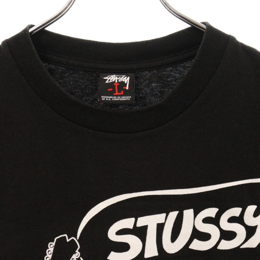 STUSSY ステューシー 00S OLD Jaime Hernandez Print S/S 半袖Tシャツ 