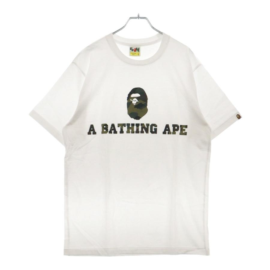 A BATHING APE アベイシングエイプ サルカモ柄 フロントプリント A BATHING APE アベイシングエイプ サルカモ柄 フロントプリント