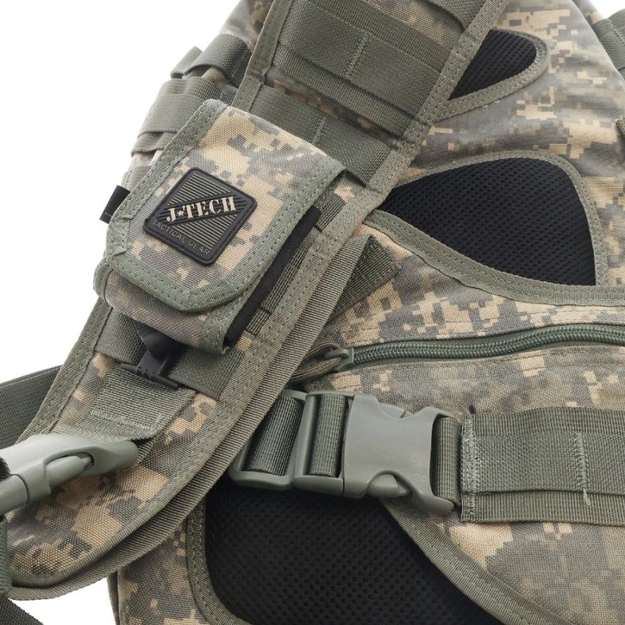 JTECH 迷彩ナイロンバックパック MILITARY ミリタリー J-TECH TACTICAL NYLON GEAR タクティカル
