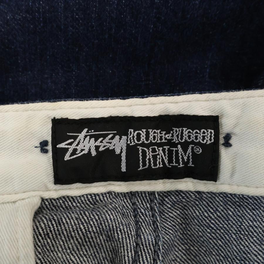 STUSSY（ステューシー） ROUGH&RUGGED シンチバック コットン デニム