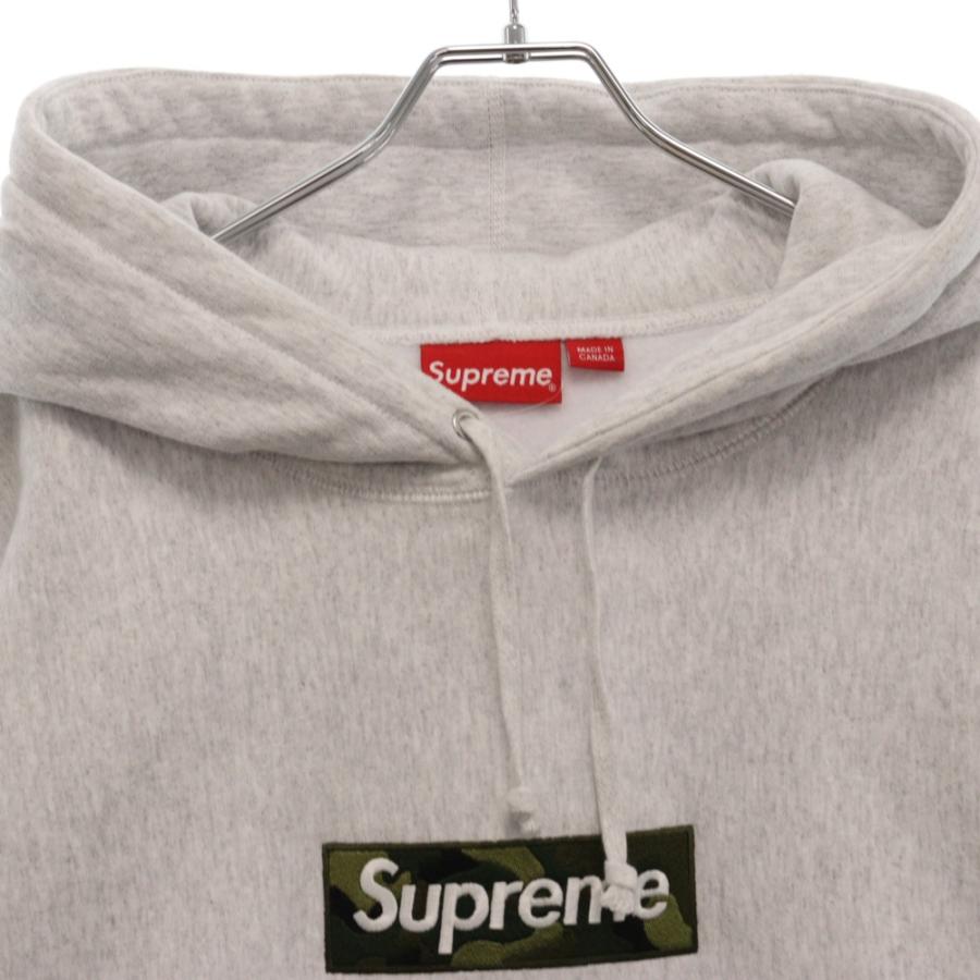 Supreme（シュプリーム） 23AW Box Logo Hooded Sweatshirt Ash grey 