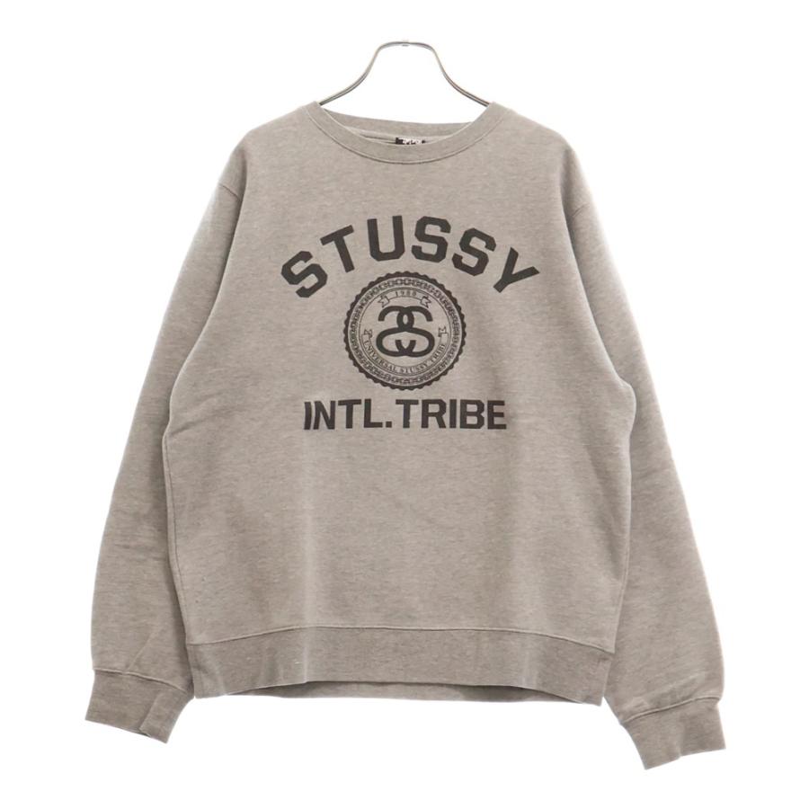 STUSSY（ステューシー） SS LINK フロント ロゴ クルーネック 