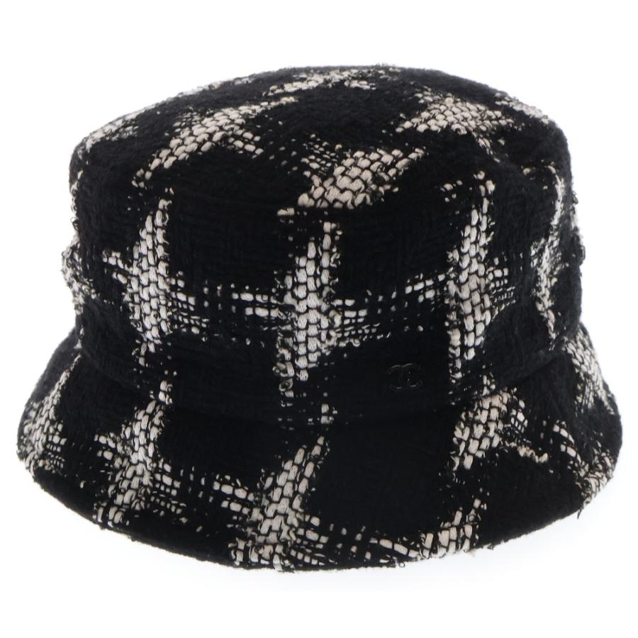 CHANEL シャネル Tweed Bucket Hat ツイード　バケハ CHANEL（シャネル） Tweed Bucket Hat ツイード クローシュ バケット