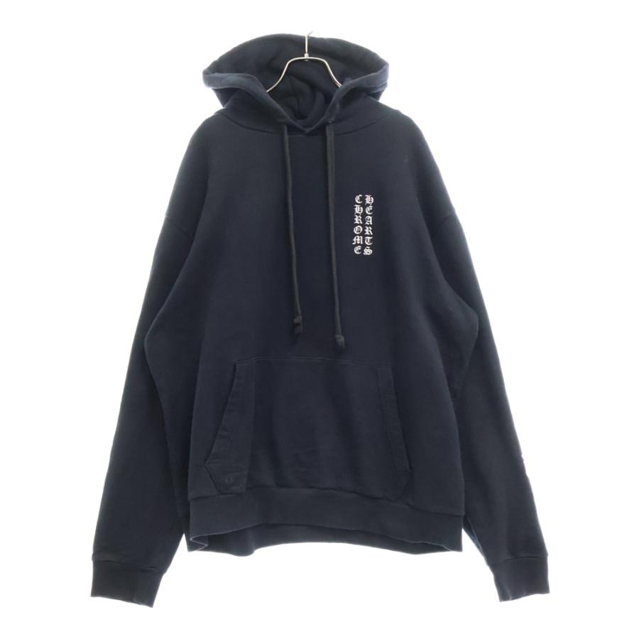 CHROME HEARTS クロムハーツ SWTSHRT PLVR 袖ロゴプリントプル CHROME HEARTS クロムハーツ SWTSHRT PLVR 袖ロゴプリントプル