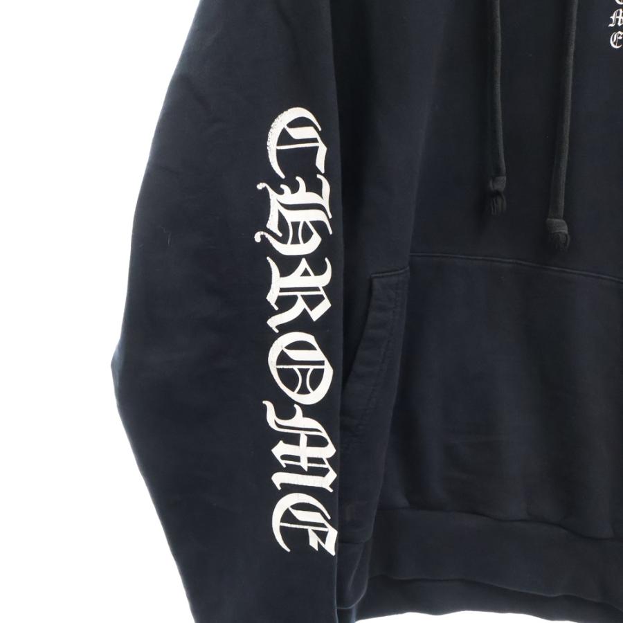 CHROME HEARTS クロムハーツ SWTSHRT PLVR 袖ロゴプリントプル CHROME HEARTS クロムハーツ SWTSHRT PLVR 袖ロゴプリントプル