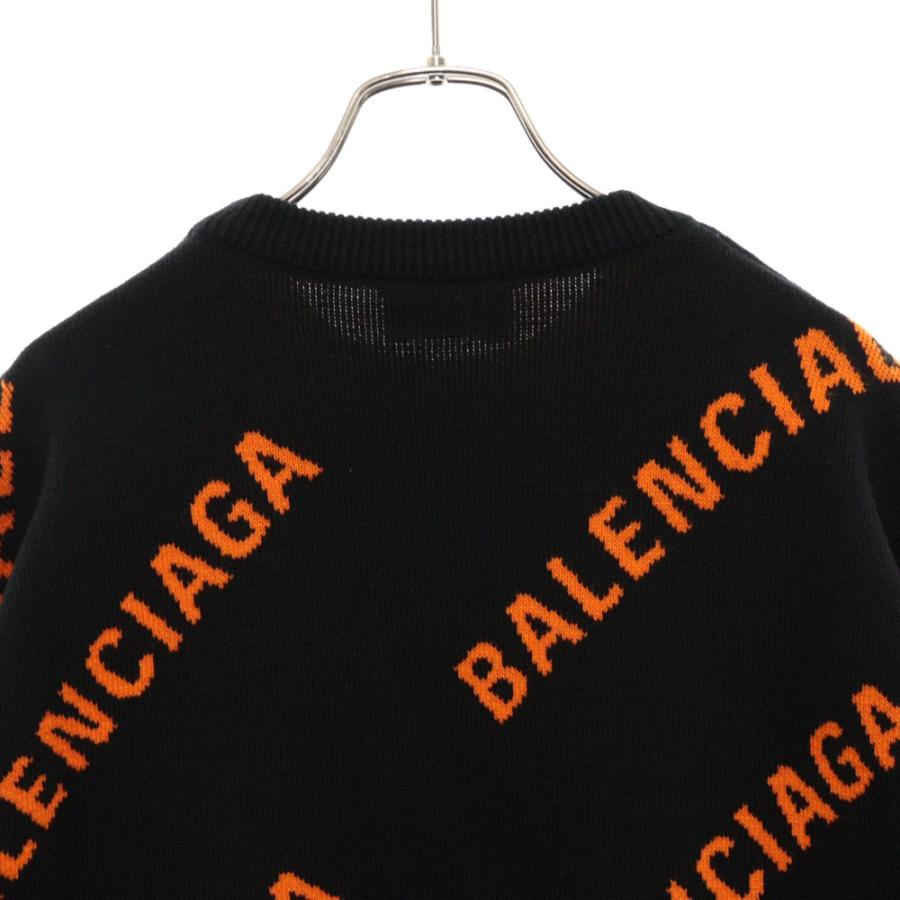 BALENCIAGA（バレンシアガ） 20AW クルーネック ニットセーター ロゴ総