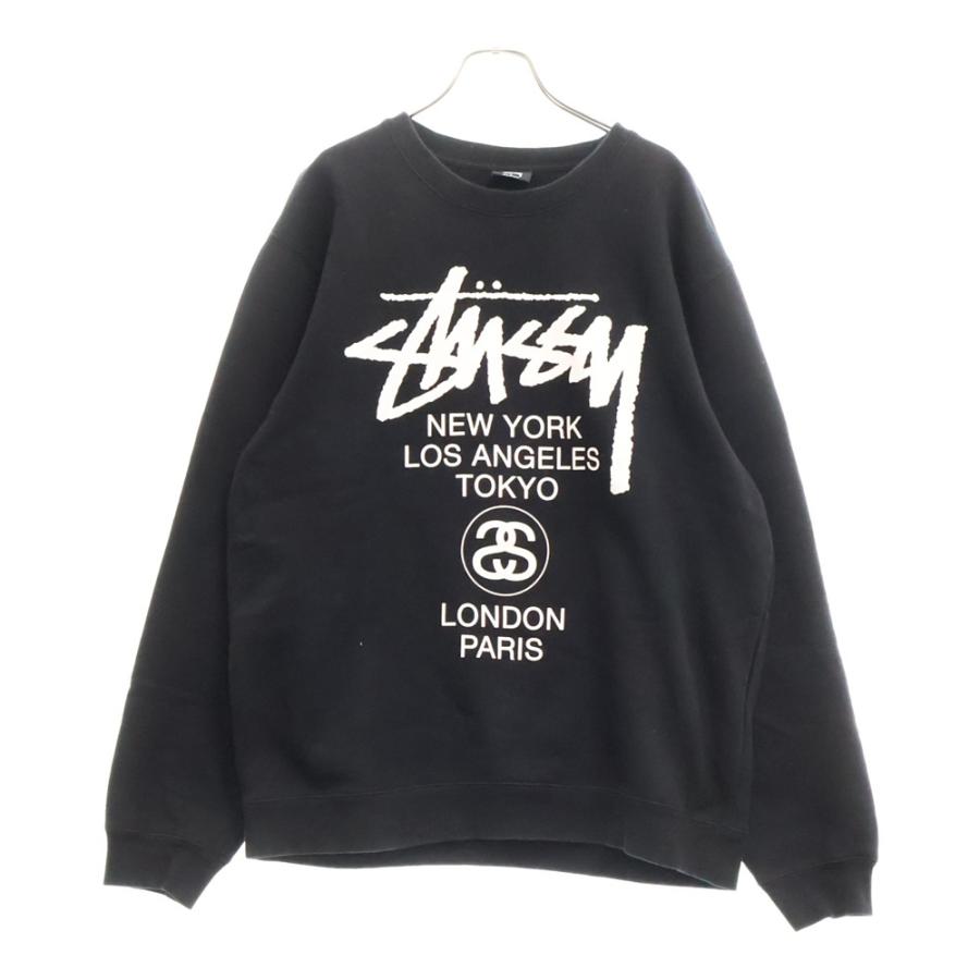 STUSSY ステューシー WORLD TOUR CREW ワールドツアー クルー STUSSY ステューシー WORLD TOUR CREW ワールドツアー クルー