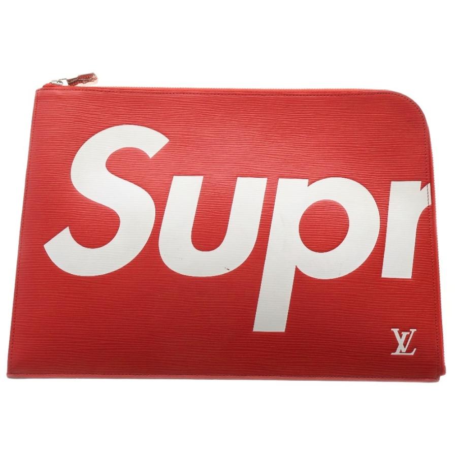 LOUIS VUITTON（ルイ・ヴィトン） 17AW×SUPREME LV Pochette Jour GM 