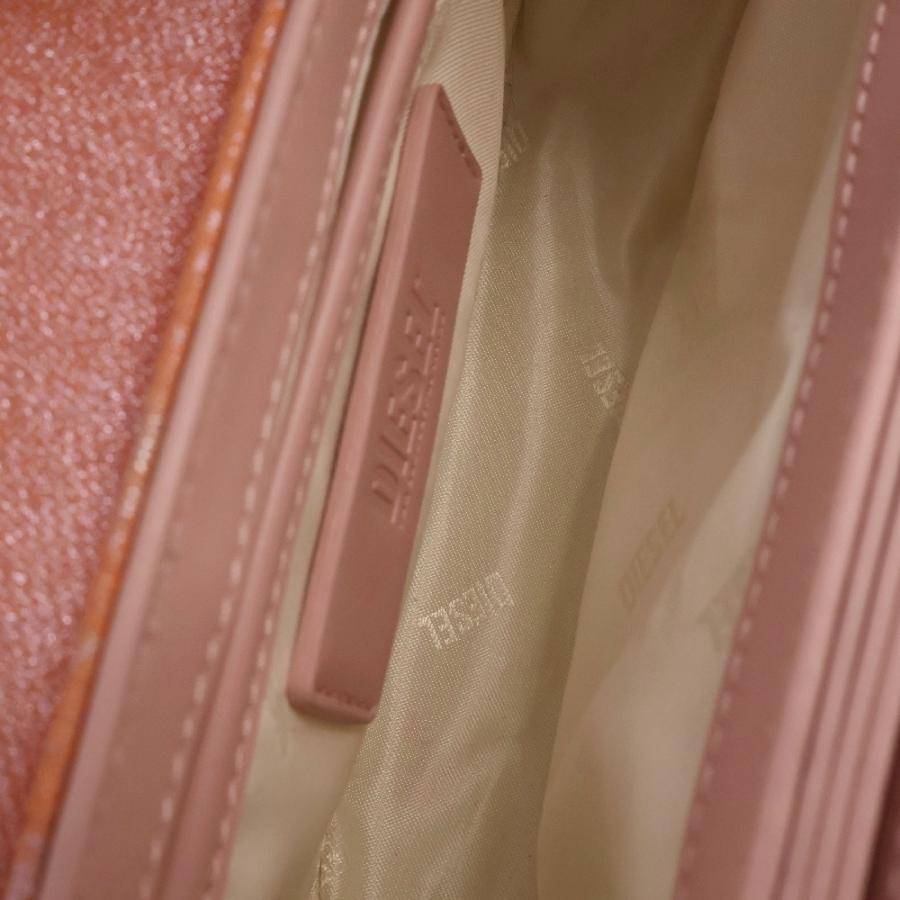 DIESEL ディーゼル 1DR-Iconic Shoulder Bag ロゴプレート