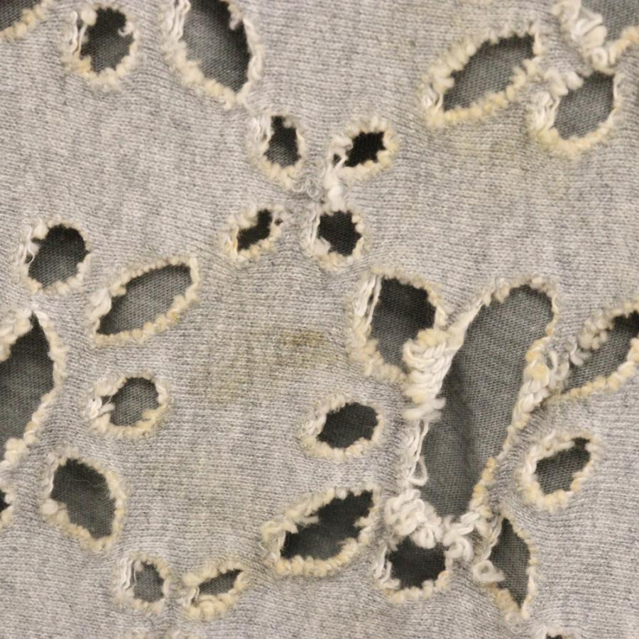 MASU エムエーエスユー 24AW FLOWER HOLE SWEAT PANTS フラワーホール