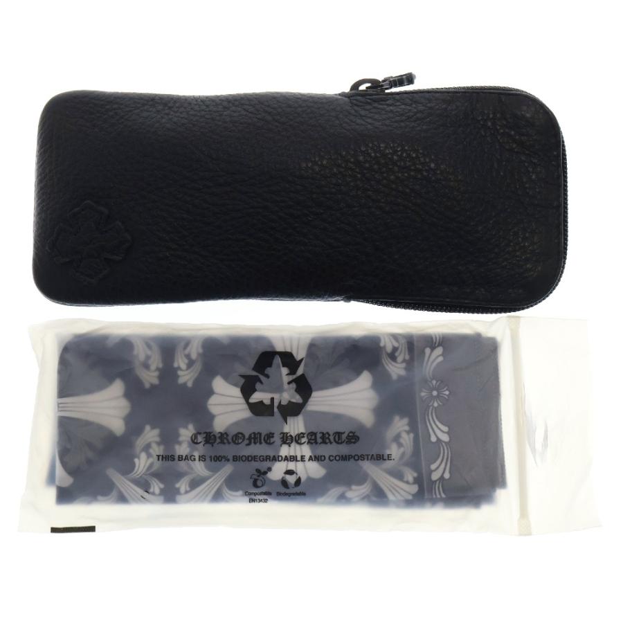 クロムハーツ BUBBA-A クロステンプルメタルフレーム ケース付き CHROME HEARTS（クロムハーツ） BUBBA-A クロステンプルメタルフレーム