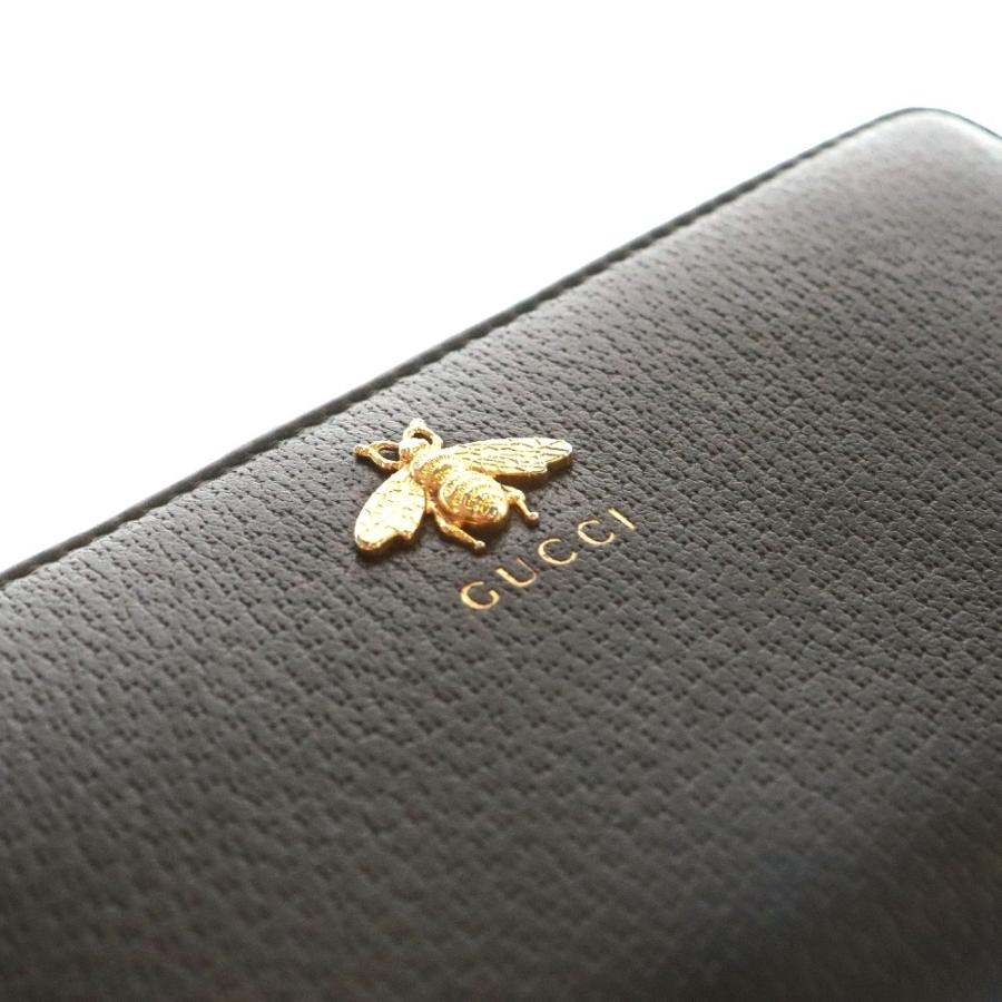 GUCCI（グッチ） アニマリエ ビー ラウンドジップ ロングウォレット 長
