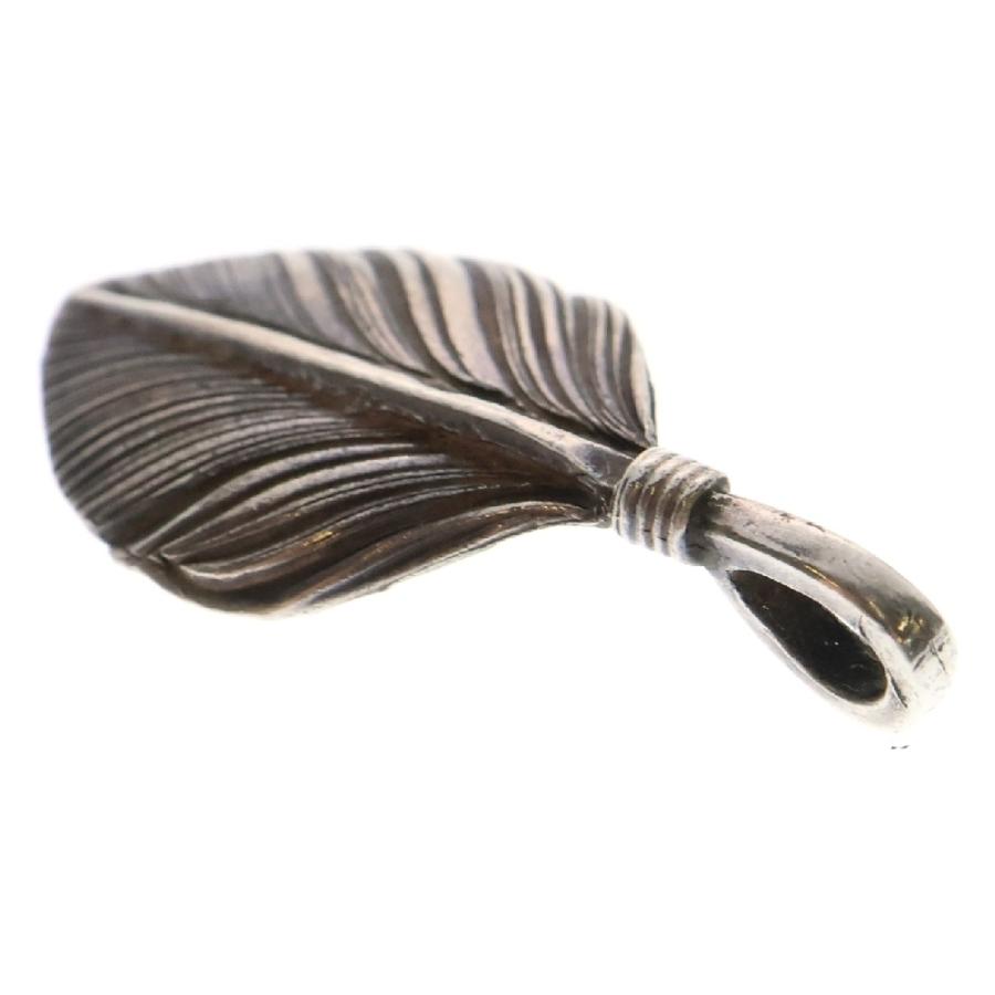 goro's ゴローズ SVハート ネックレストップ 右向き シルバー