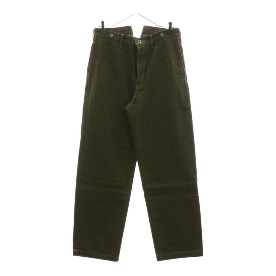 ORGUEIL オルゲイユ Green Denim Work Pants デニム ワークパンツ