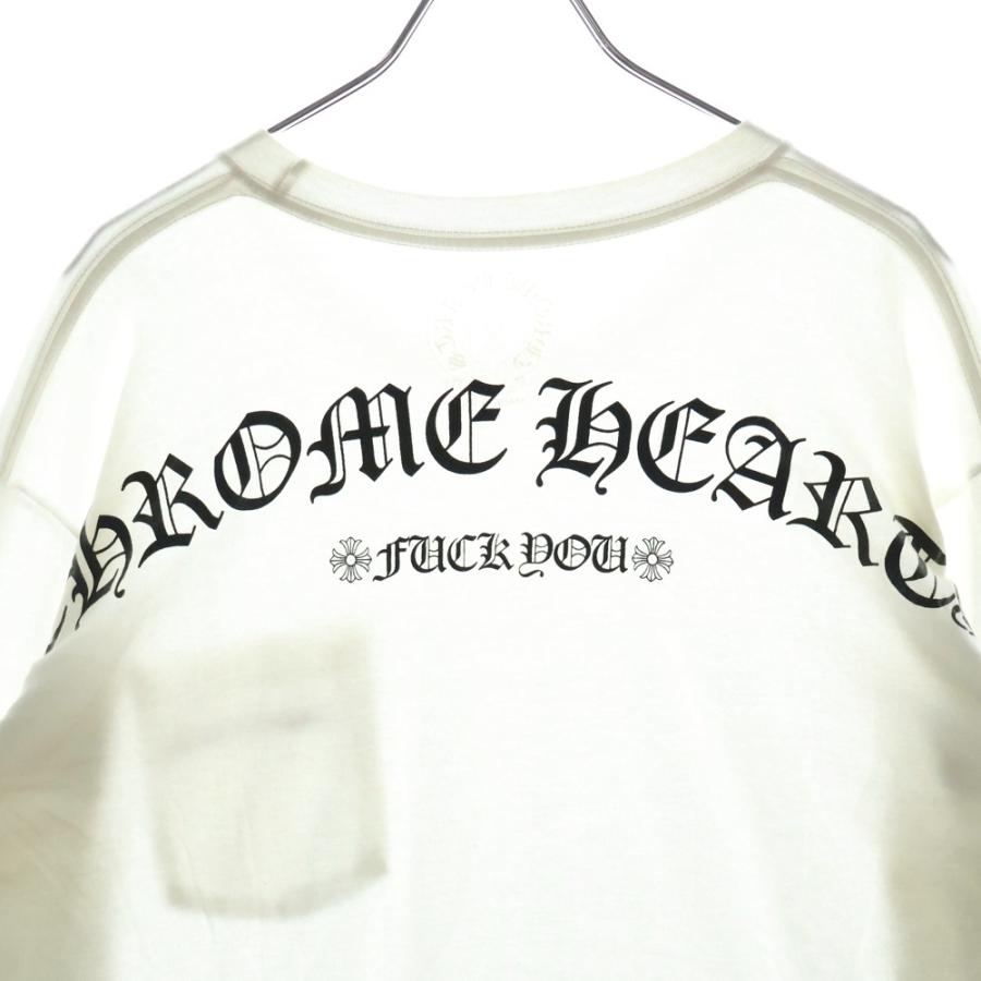 クロムハーツ OLD fuckyou セメタリークロス ホースシュー 白Tシャツ CHROME HEARTS 新品正規品 クロムハーツ Tシャツ ホワイト