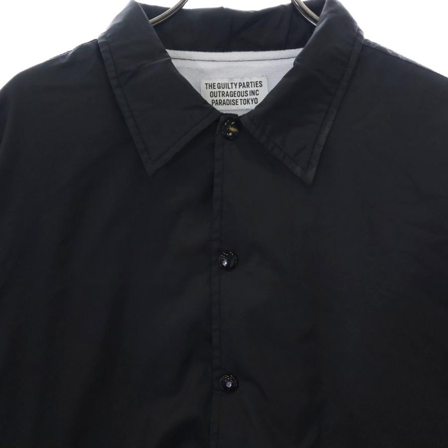 WACKO MARIA ワコマリア 23AW COACH JACKET コーチジャケット ブラック  