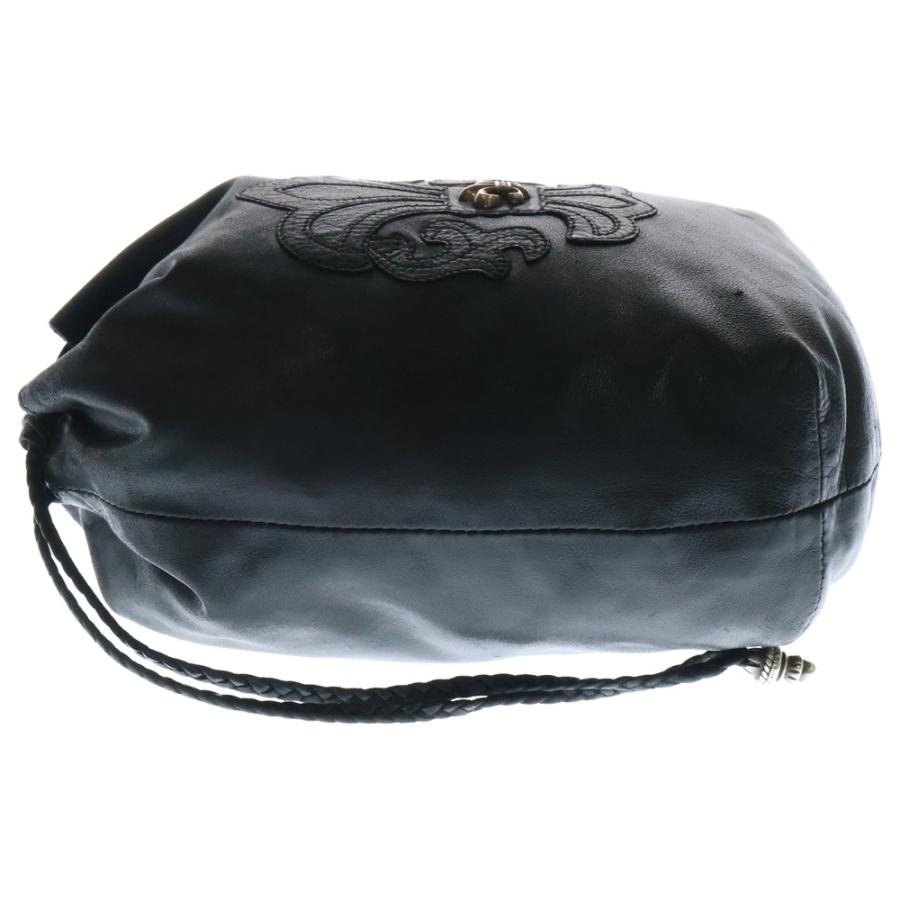 良品CHROME HEARTS DRW STRNG SACK BSフレアブラック CHROME HEARTS（クロムハーツ） DRW STRNG SACK BSフレアドロー
