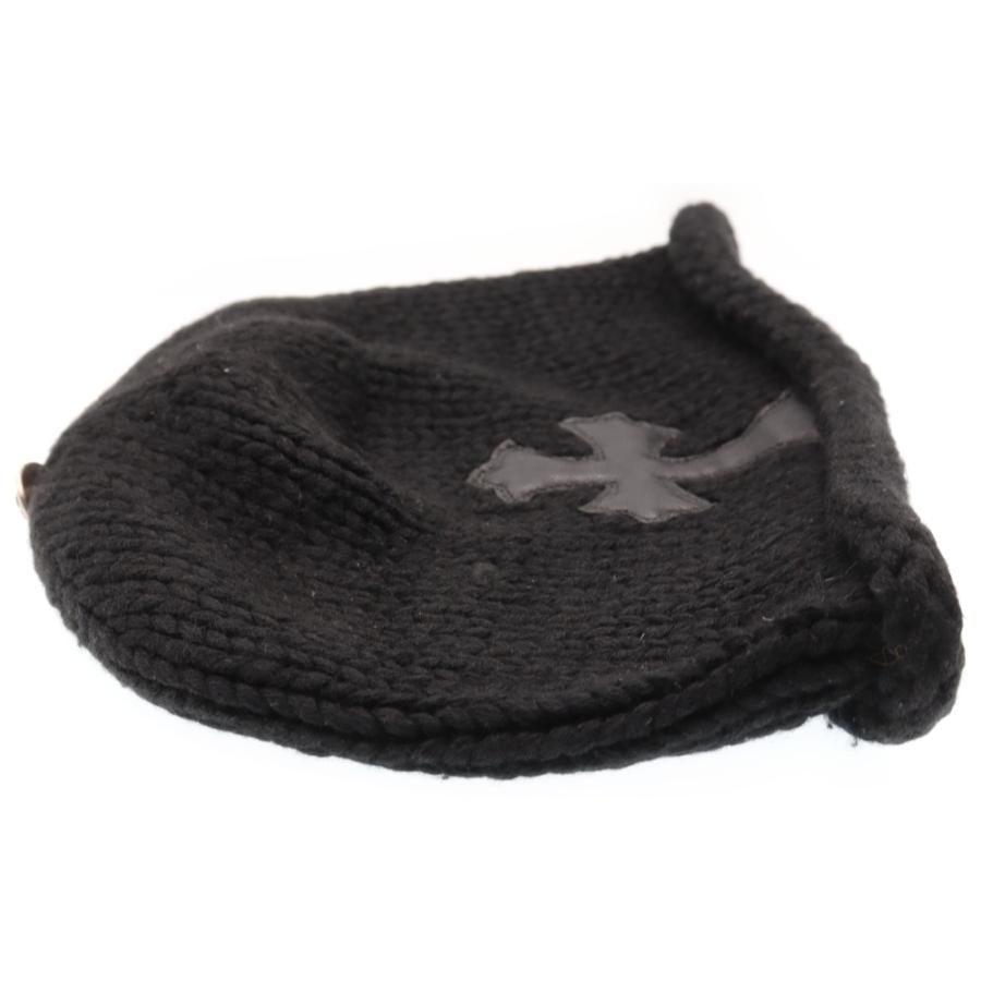 CHROME HEARTS（クロムハーツ） BEANIE CASH クロスパッチ カシミヤ
