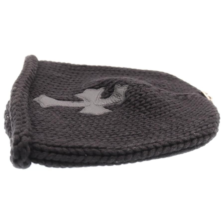 CHROME HEARTS（クロムハーツ） BEANIE CASH クロスパッチ カシミヤ