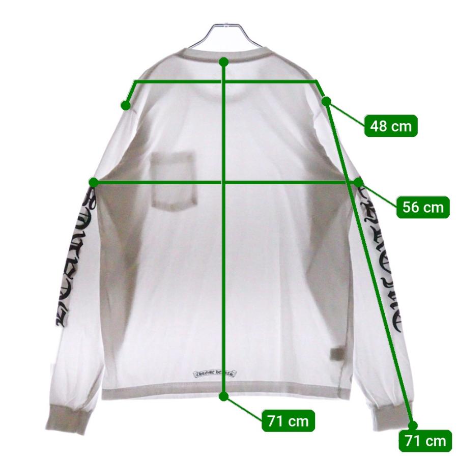 CHROME HEARTS クロムハーツ Neck Logo L/S Tee ネックロゴ