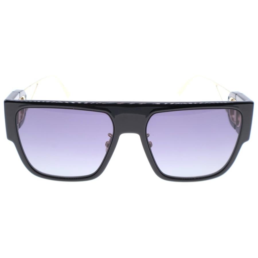 DIOR ディオール 30 Montaigne S3U Black Square Sunglasses CD