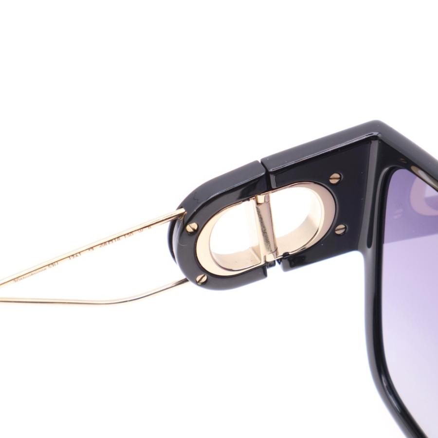 DIOR ディオール 30 Montaigne S3U Black Square Sunglasses CD