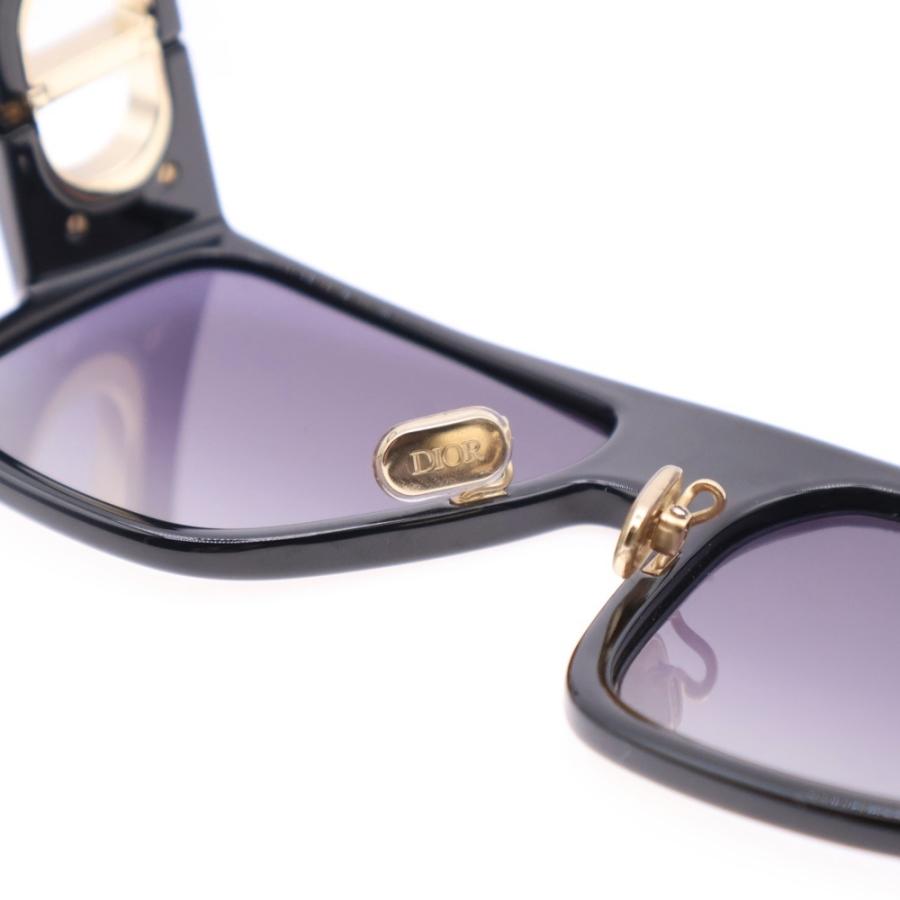 DIOR ディオール 30 Montaigne S3U Black Square Sunglasses CD
