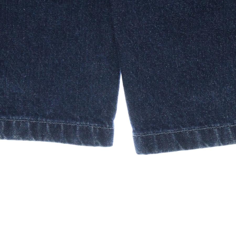 LOEWE ロエベ 22SS PATCHED DENIM TROUSERS ダブルニー ワイドデニム