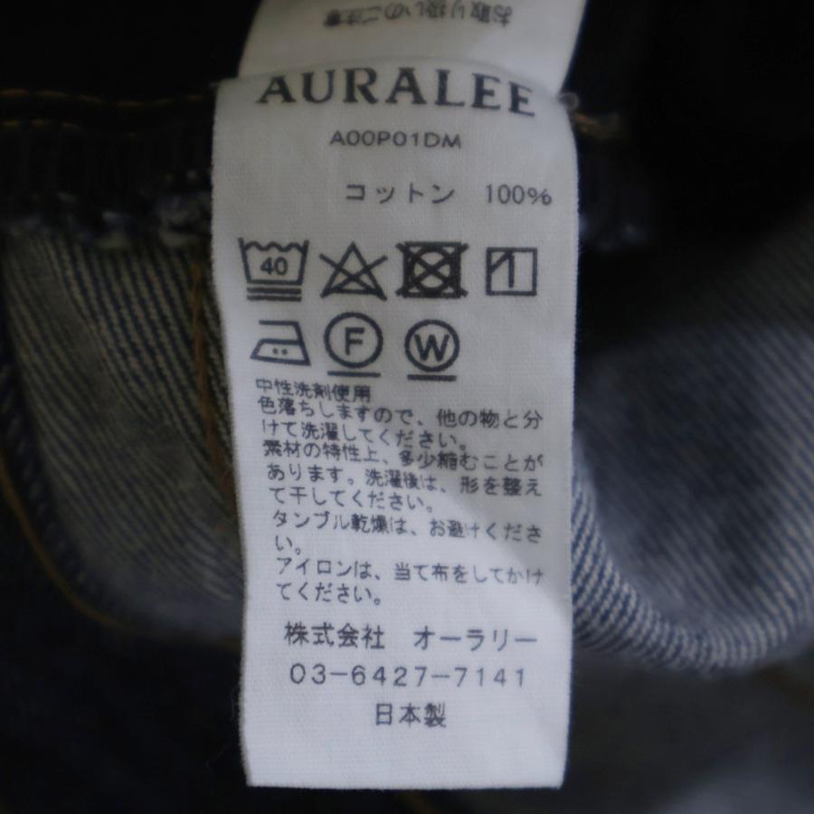 AURALEE（オーラリー） HARD Twist DENIM 5P PANTS ストレート デニム