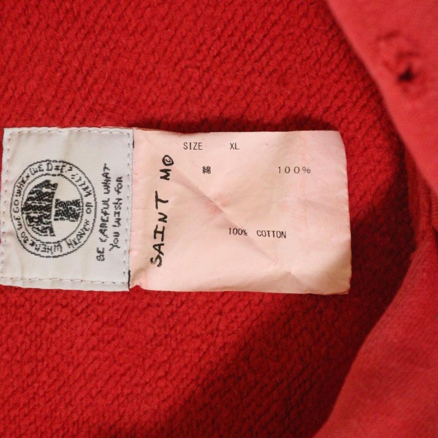 SAINT MICHAEL セントマイケル 22SS ANGELHOODIE ヴィンテージ加工