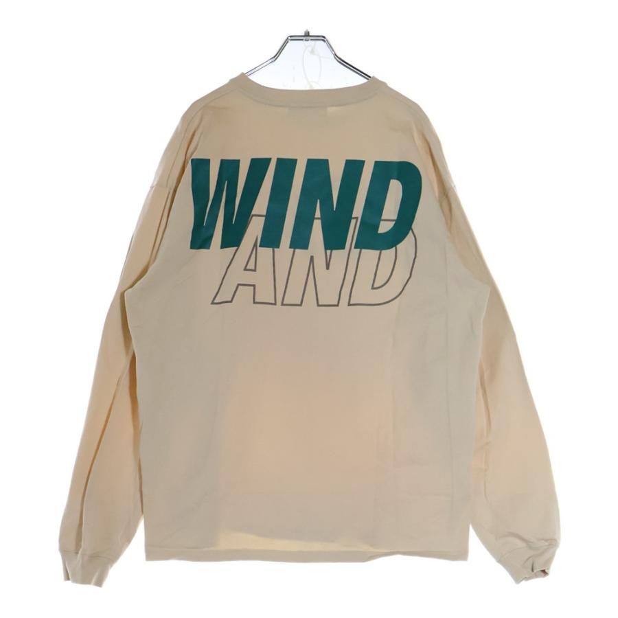 WIND AND SEA Sea 22S L/S Tee  ベージュ ミント WIND AND SEA（ウィンダンシー） 22SS SEA L/S TEE シーロングスリーブ