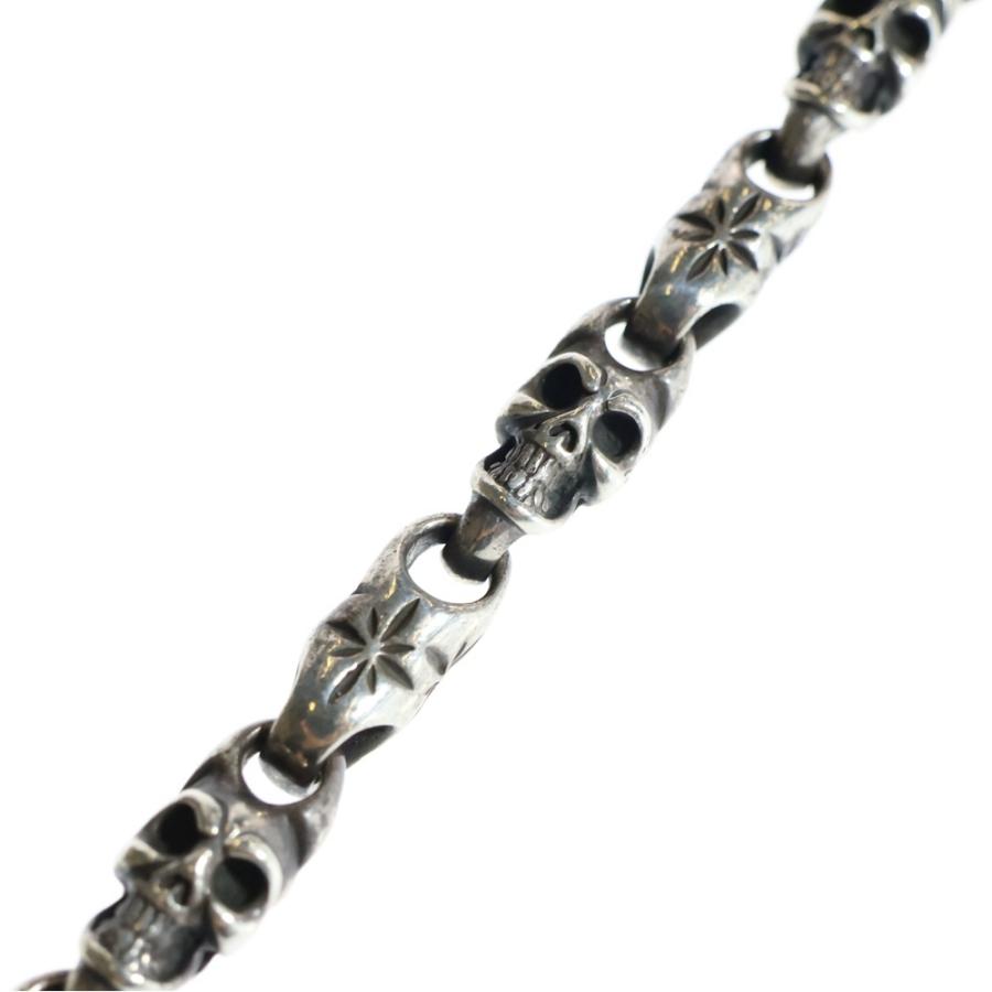 美品！激レア！ ビルウォールレザー ベイビー スカル ミッドスター ブレスレット 美品！激レア！ ビルウォールレザー ベイビー スカル ミッド