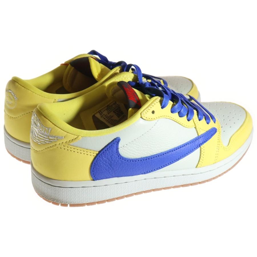 ウィメンズ エアジョーダン1 カナリー ローカットスニーカー ジョーダン 1 レトロ ロー OG トラヴィススコット カナリア