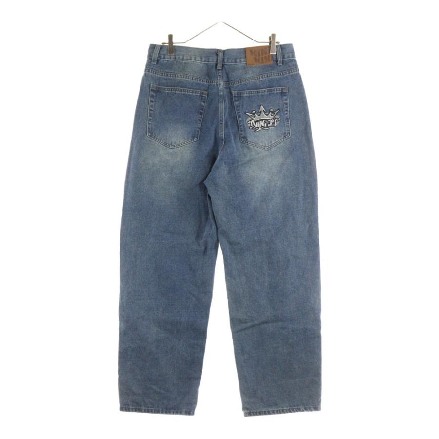 【タイムセール】9090 キングロゴ ヴィンテージ デニム 9090 ナインティナインティ KING LOGO VINTAGE DENIM キング