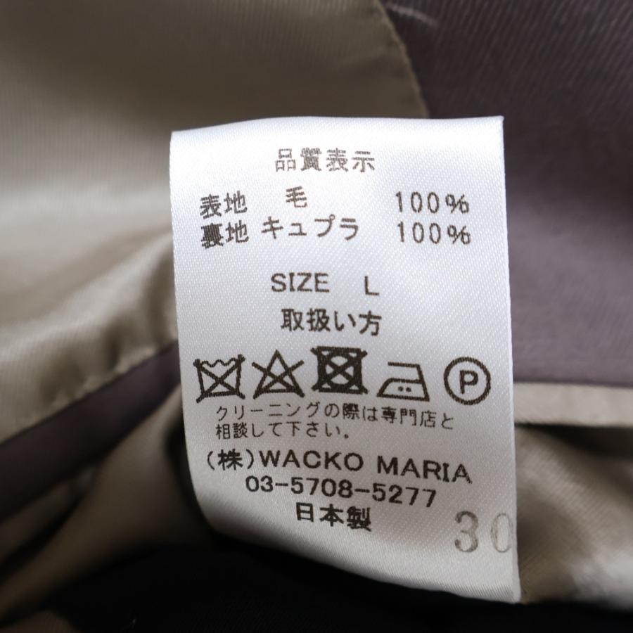 WACKO MARIA（ワコマリア） Ermenegildo Zegna SINGLE BREASTED JACKET