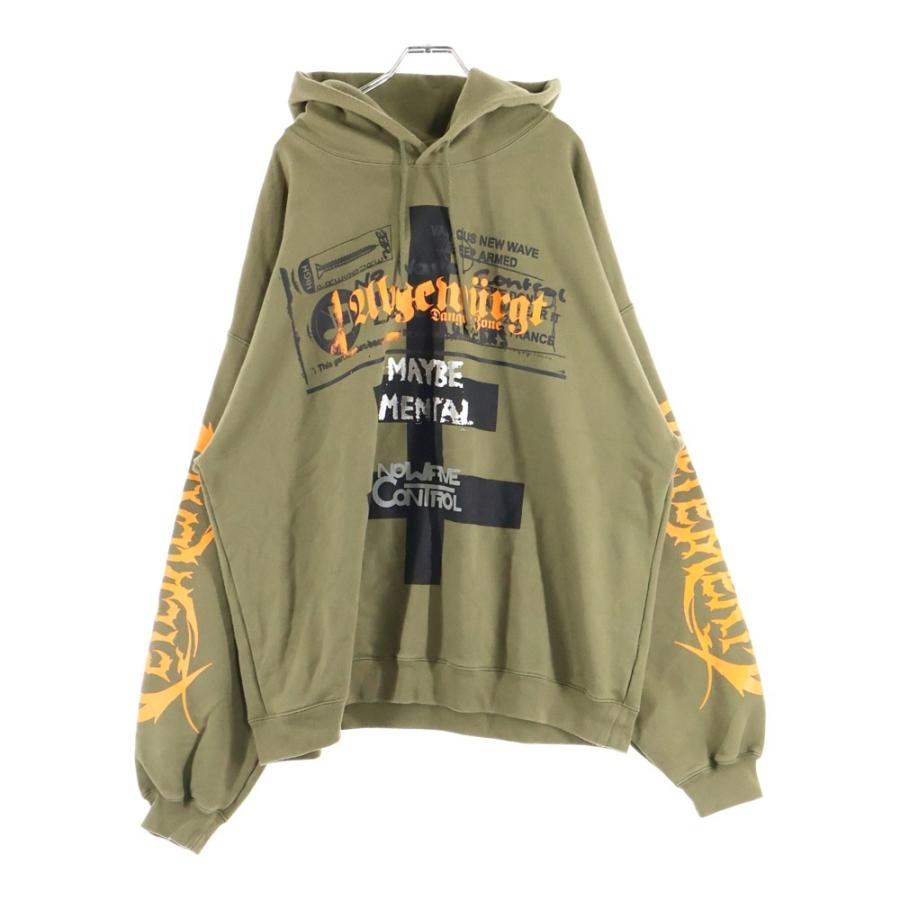 VETEMENTS（ヴェトモン） MAYBE MENTAL HOODIE プリントデザイン