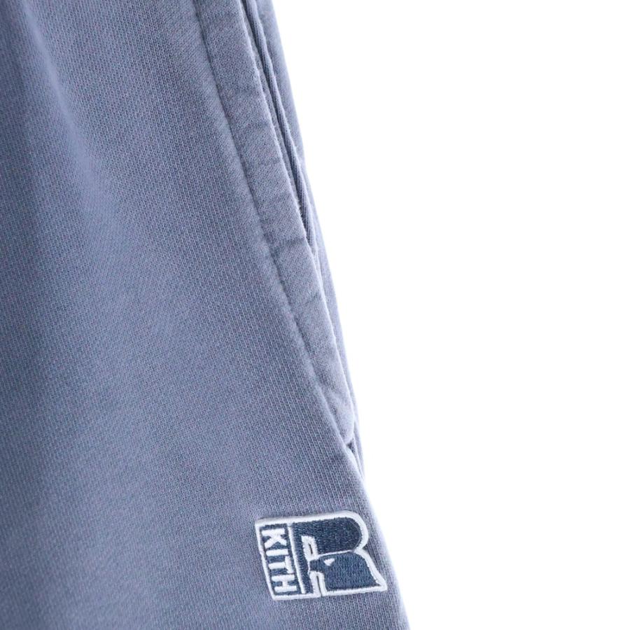 KITH（キス） × Russell フロントロゴ刺繍 スウェットパンツ コットン