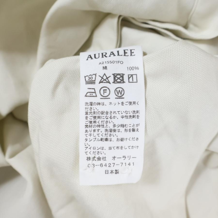 AURALEE（オーラリー） 21SS FINX SHUTTLE OX SHIRTS フィンクス