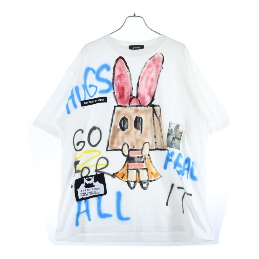 一点物　新品　未使用　タグ付　Guernika ペイント Tシャツ ゲルニカ GUERNIKA ゲルニカ ペイント クルーネック コットン 半袖Tシャツ