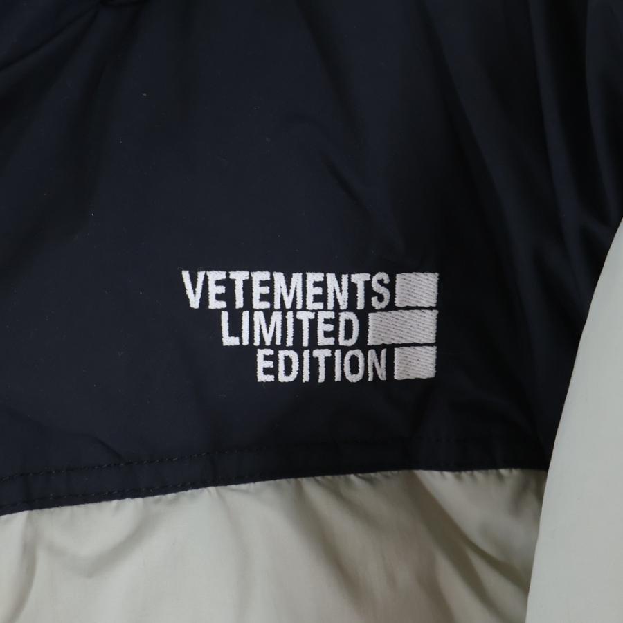VETEMENTS（ヴェトモン） LIMITED EDITION PUFFER DOWN ジップアップ