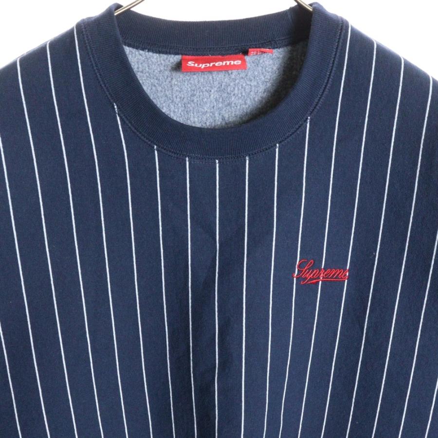 Supreme（シュプリーム） 24SS Pinstripe Crewneck ピンストライプ
