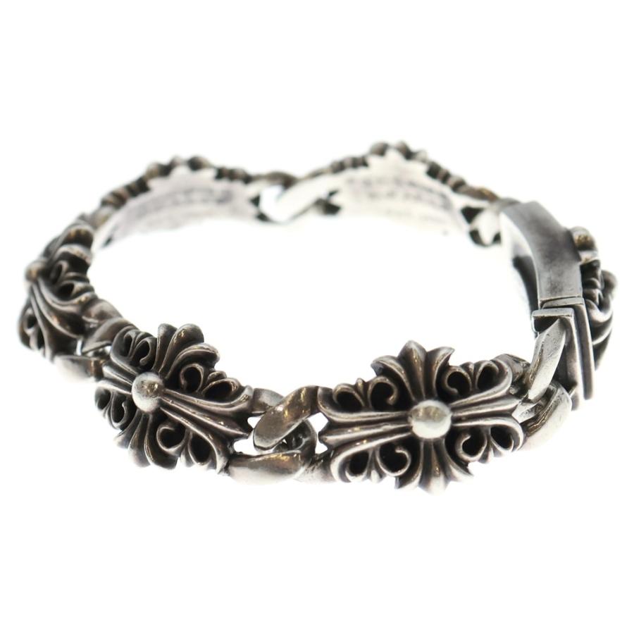 【アミー】キーパーリンクシルバーブレスレット4リンク CHROME HEARTS（クロムハーツ） KEEPER LINK キーパー リンク